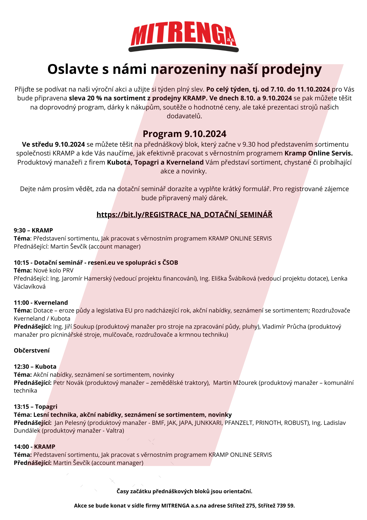 Program akce 9.10.2024